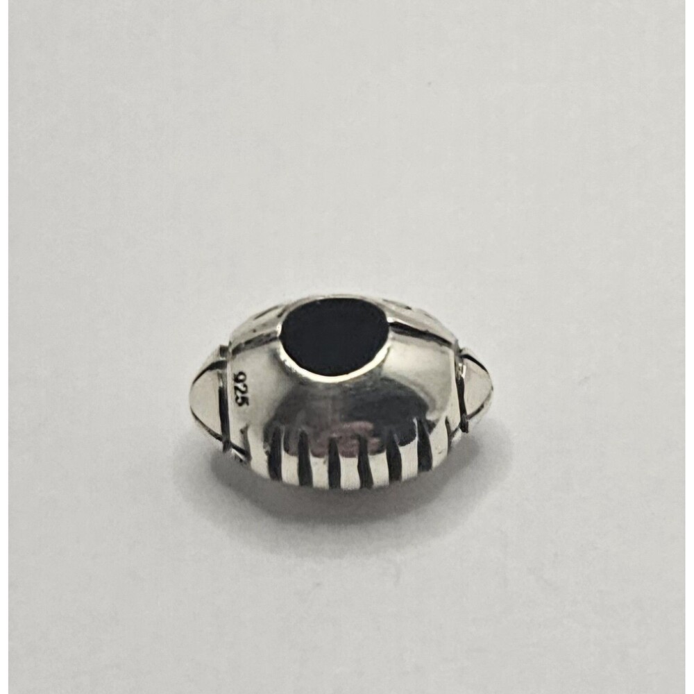 Football Silver 925 Charm J167